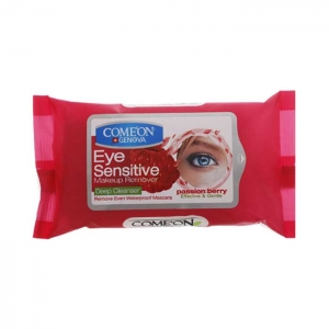 دستمال مرطوب پاک کننده آرایش چشم کامان EYE SENSITIVE